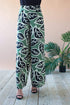 Hepburn High Waist Wide Leg Pant - Sage Leaf